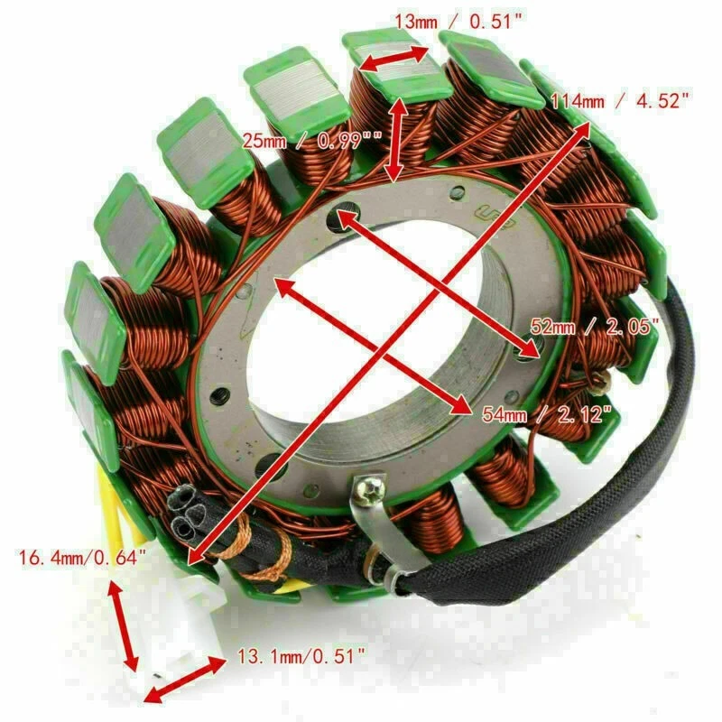 Magneto Stator Coil For Arctic Cat EXT 580/Pantera 580 EFI L/C 97-98 3005-053 ⏳ - Image 2 of 4