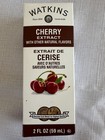 WATKINS CHERRY EXTRACT FOR BAKING COOKING HOLIDAYS FLAVORING NEW IN BOX  2 FL OZ