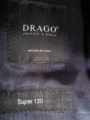 HUGO BOSS Quality Fabric by DRAGO Lanificio Italy Suit Size UK46R"EUR/IT 56R"W40 - Picture 11 of 14