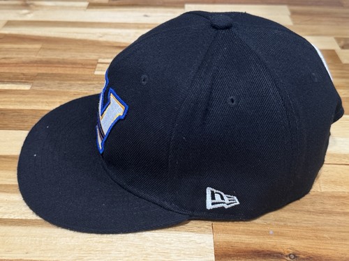 NEW ERA Hardwood Classics Golden State Warriors Snapback Hat Black Blue NBA Cap - Picture 4 of 11