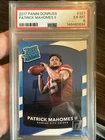 2017 Panini Donruss Rated Rookie Patrick Mahomes II #327 (RC) PSA 6