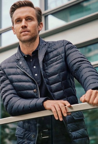 Peter Millar Crown Crafted Holdridge Quilted Puffer Jacket NWT - $695 - XXL Navy - Picture 3 of 11