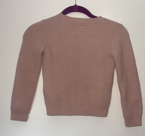 Guess Pouf Pink Girls Sweater Size 5 - Picture 7 of 9