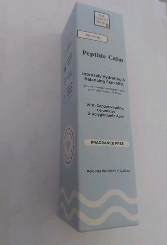 The Beauty Crop PEPTIDE CALM SKIN MIST 100ml Hydrating Balancing Unscented Milky