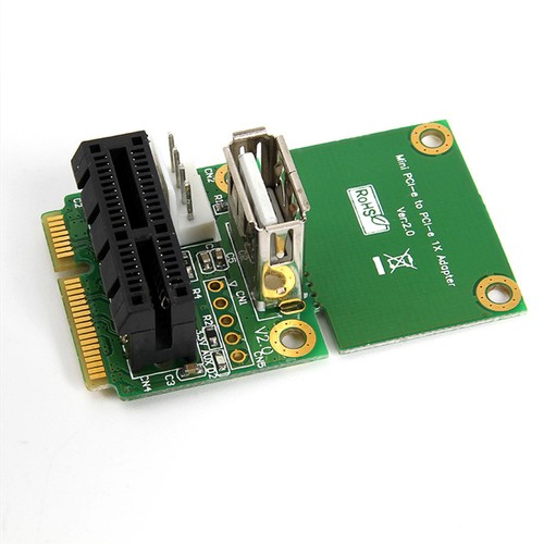 Mini PCI-E To PCI-E PCI-E 1X to Mini PCI-E Adapter PCIE Cards Tester Test Tool D - Afbeelding 4 van 10