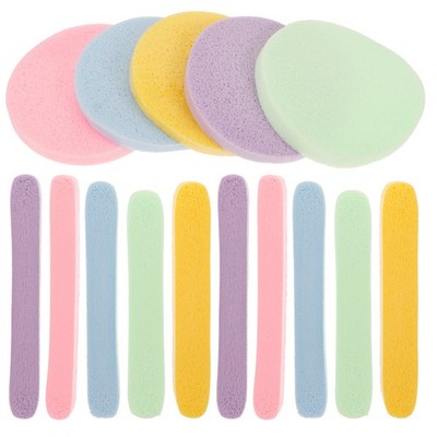 60 Pcs Gesichtsschwamm Make -up -Schwamm Puff Gesichtswaschschwämme