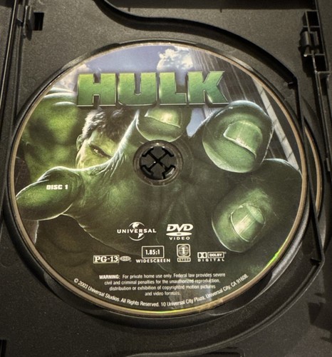 Hulk (DVD, 2003, 2-Disc Special Edition, Widescreen) - Picture 3 of 4