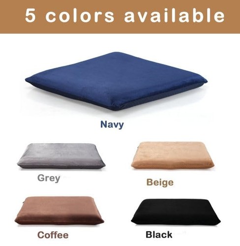 Square Chair Seat Cushion Memory Foam Chair Cushion for Kitchen, Dining,Offic... - Picture 9 of 9