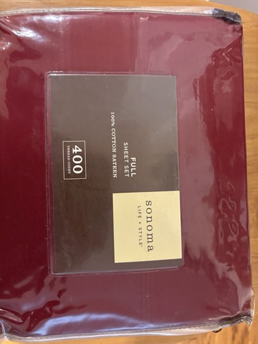 Sonoma 400 Fadenzahl Baumwollsatin komplett 4-teiliges Lakenset luxuriös - Bild 4 von 6