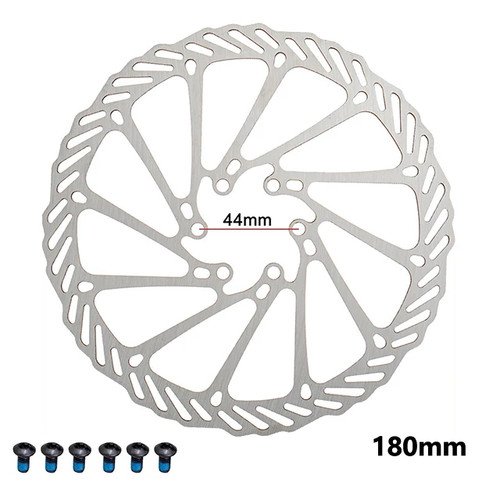 Rotor de freno de bicicleta MTB 180 mm/160 mm/140 mm/120 mm 6 pulgadas rotor de freno hidráulico - Imagen 23 de 25