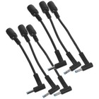  10 Pcs Adapter Cable DC Power Charger Usb Male to Female Plug Converter