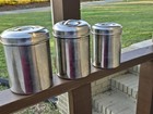 Stainless Canister Set Of 3 