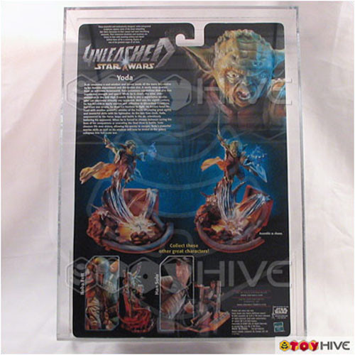 Star Wars Unleashed Yoda grado AFA 90 Attack of the Clones embalaje - Imagen 2 de 3