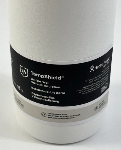 HYDRO FLASK Trinkflasche 532ml Thermoflasche Isolierte Wasserflasche Weiß NEU OV - Bild 4 von 6