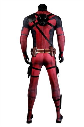 Deadpool 3 Wade Winston Deadpool Body Overall Cosplay Kostüm mit Helm - Bild 4 von 30