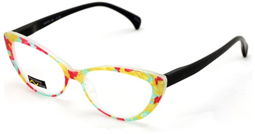 4 Pairs Lot Women Cateye Mosaic Pattern Fashion Reading Glasses Reader - Picture 2 of 7