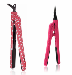 Brilliance New York Diamond Flat Iron 2pc Set 1 25 Pink White La Foto Se Está Cargando Brilliance New York Diamante Flat Iron 2pc Set