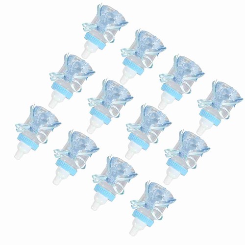 12Pcs Candy Bottle Pink Blue Cute Design Baby Shower Party Gift Favor Plasti - Picture 18 of 22