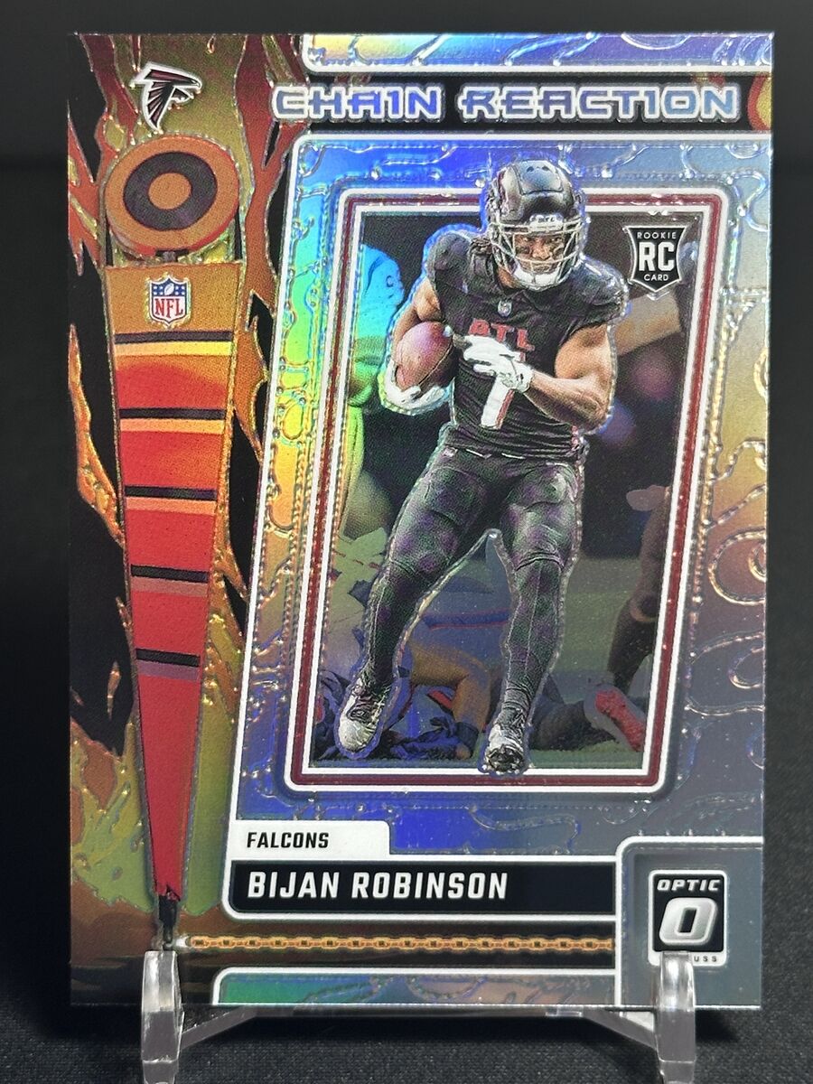 2023 Panini Donruss Optic #CR-BR Bijan Robinson Chain 2023 Panini Donruss Optic #CR-BR Bijan Robinson Chain