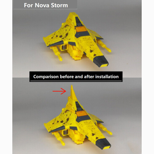 Tail Spoilers Upgrade Kit For Seeker Rainmaker Starscream Thundercracker Skywarp - Picture 17 of 21