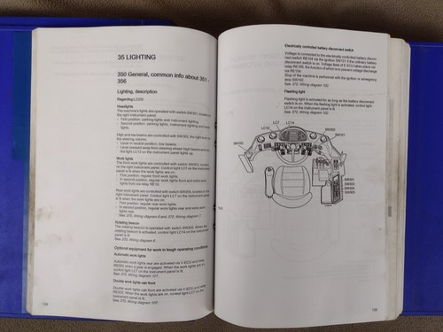 Volvo L220E Radlader Werkstatt Service Reparaturanleitung Bände 1-3 Ordner - Bild 13 von 16