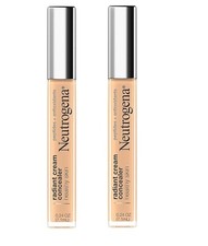 2X Neutrogena Healthy Skin Radiant Cream Concealer Peptides 03 Sugar Light .24oz