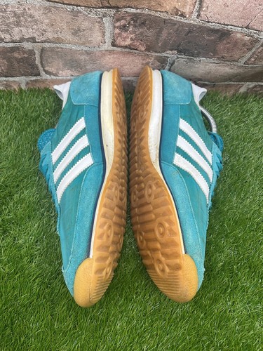 Adidas SL72 Originals UK 11 Mens Trainers - Emerald Green/White - Picture 5 of 12