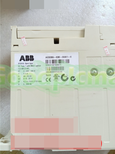 1 Stück gebrauchte ABB ACS355-03E-04A1-4 1,5kw 380v - Bild 4 von 4