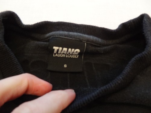 Tianc To Reach The Stars Streetwear T-Shirt Men’s Small Black - Picture 3 of 8