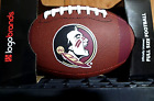 Florida State Seminoles Fsu Team Logo Leather Official Full Size Football New