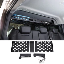 Aluminum Trunk Cargo MOLLE Storage Panel Shelf Kit For Ineos Grenadier 2020-2025