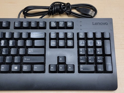 Lenovo KU-1619 | USB Wired Standard Keyboard Black - Bild 2 von 7