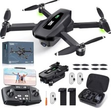 GPS Drone with 4K Camera for Adults TSRC Q5 RC Quadcopter with Auto Return