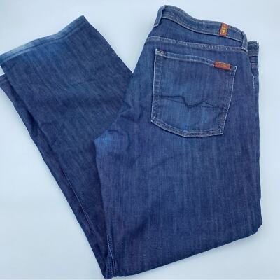 for all Mankind Standard Straight Leg Button Fly Denim Jeans