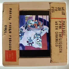 Henri Matisse Basket with Oranges 1913 Art 35mm Glass Slide