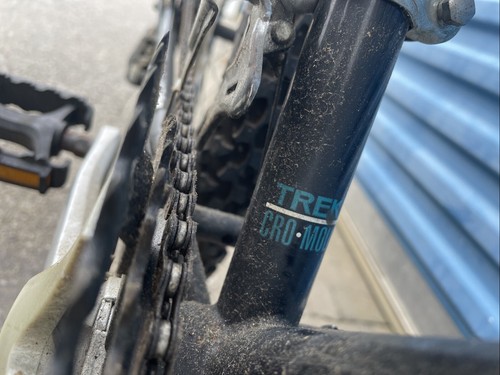 Vintage Trek Mountain Track 800 Mountain Bike 17" Cr-Mo Shimano 18 Speed Cruiser - Picture 9 of 21