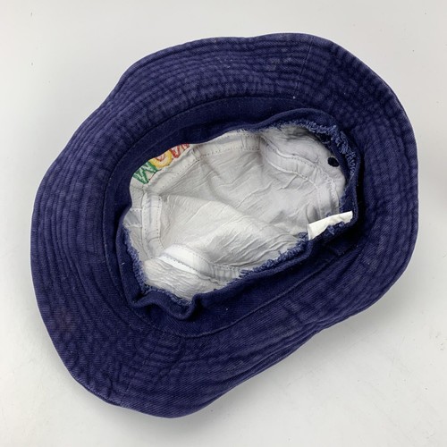 Yeah Mon No Problem Jamaica Youth Bucket Cap Hat Fitted One Size - Picture 4 of 4