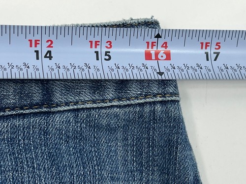 Nautica Skirt Women's Size 6 Blue Jean Pencil Knee Length 4 Pockets - Picture 8 of 11