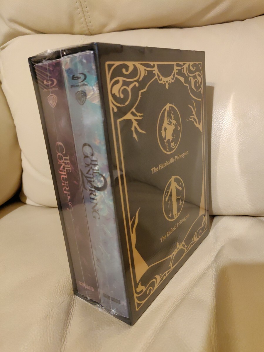 Conjuring 1+2 Bluray Boxset, China MLIFE Edition, New/Sealed