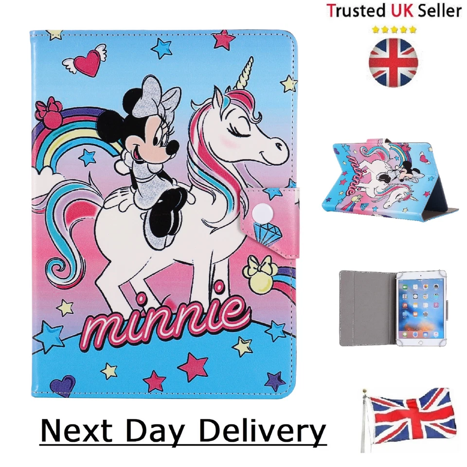Kids case For Amazon Fire Tab 7" 8" 10.1" ~ Mickey & Minnie Mouse / Tablet cover - Image 2 of 4