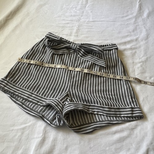 Favlux Mode Damen Gr. S gestreift Lovin Bündchen Gürtel Pull-On Shorts - Bild 4 von 18