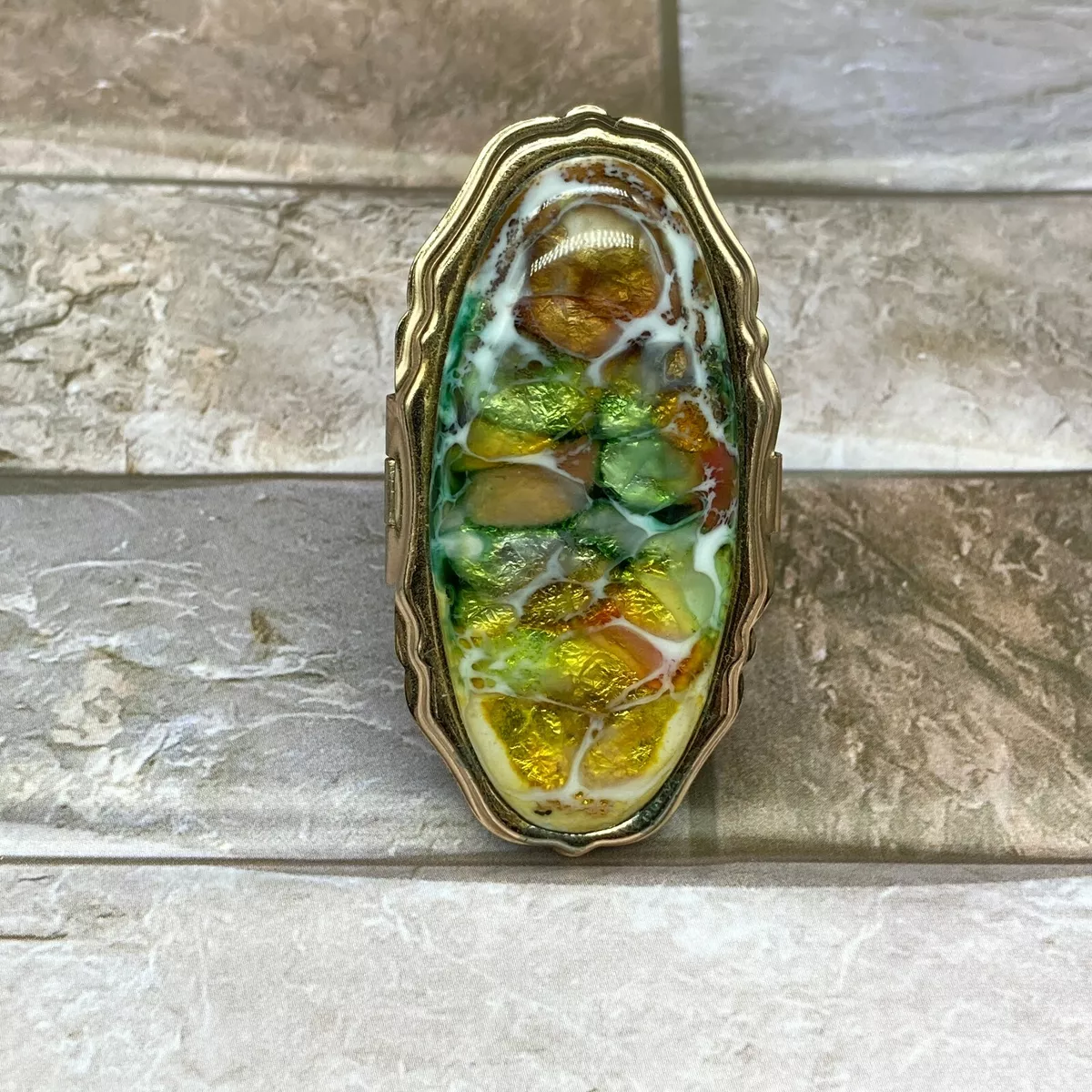 Antique scarf hotsell ring