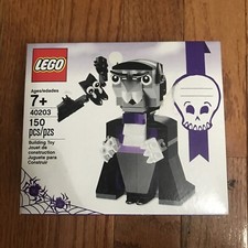 New LEGO 40203 Dracula Halloween Vampire and Bat Building Kit 150 Pieces New