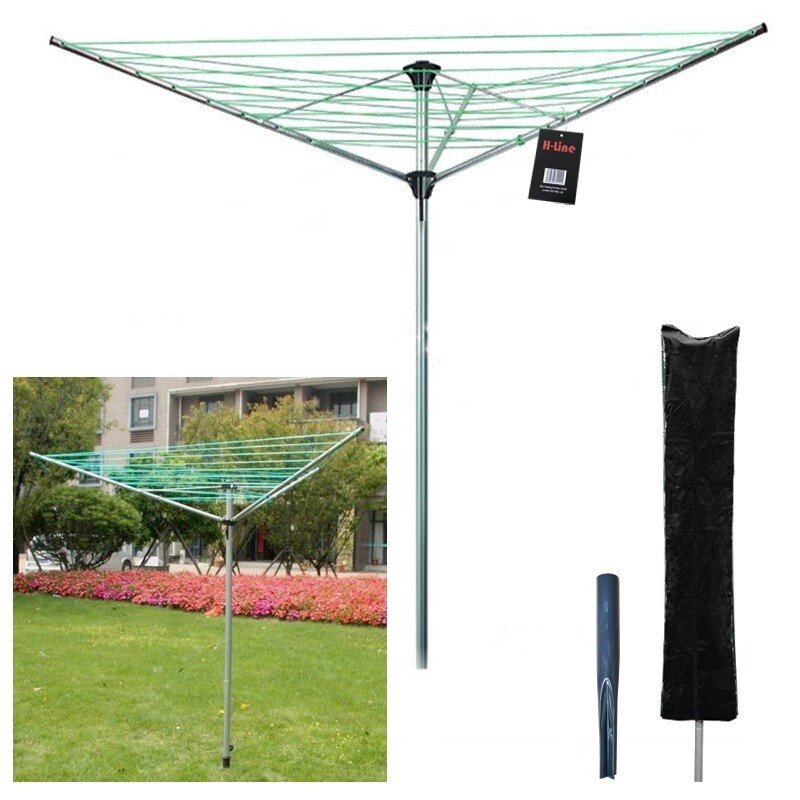 Rotary washing line stuck sales