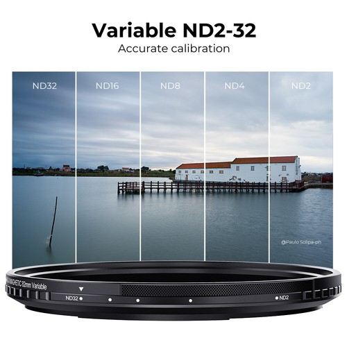 K&F Concept 49-82mm Magnetic Variable ND2-ND32 Lens Filters NO X Spot Nano-Xcel - Picture 12 of 80