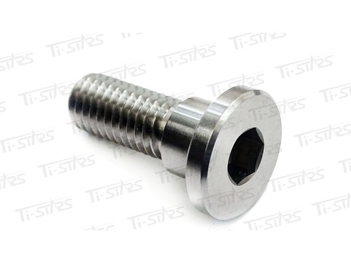 Rotor Bolt Brake Disc Bolt Screw Forged 6AL4V Titanium M8x1.25x23 Hex New 3 pcs - Foto 2 di 3