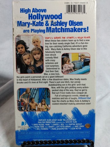 Billboard Dad (VHS, 1998) Olsen twins Skateboarding - Picture 2 of 2