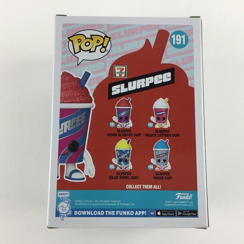 Funko Pop SLURPEE GOOD SLURPER CUP DIAMOND COLLECTION 7 Eleven Exclusive 191 NEW - Picture 5 of 7
