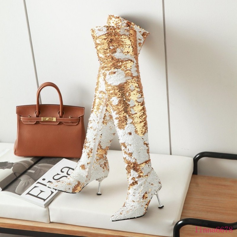 Para mujeres mujeres Para Zapatos Taco Aguja Puntera Puntiaguda lentejuelas sobre la rodilla botas altas Zapatos Bling aa822d Para mujeres mujeres Para Zapatos Taco Aguja Puntera Puntiaguda lentejuelas sobre la rodilla botas altas Zapatos Bling aa822d