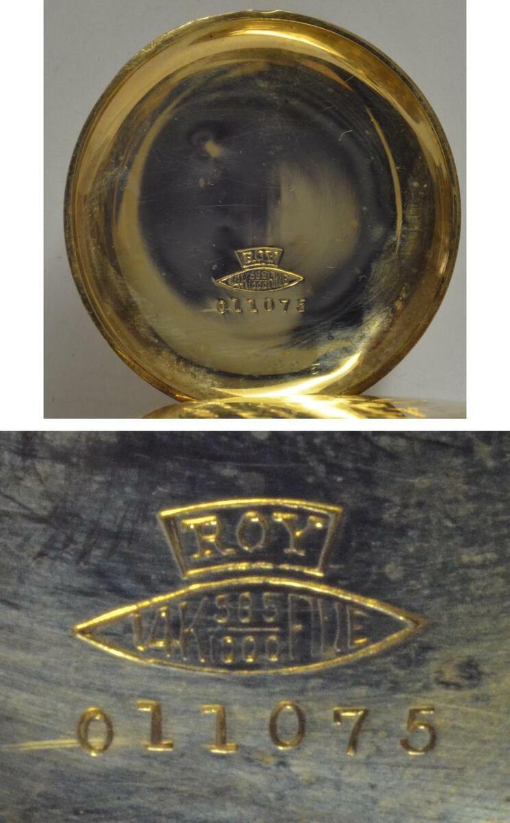 1922 14K fine gold American Waltham pocket watch, ROY 17 1922 14K fine gold American Waltham pocket watch, ROY 17